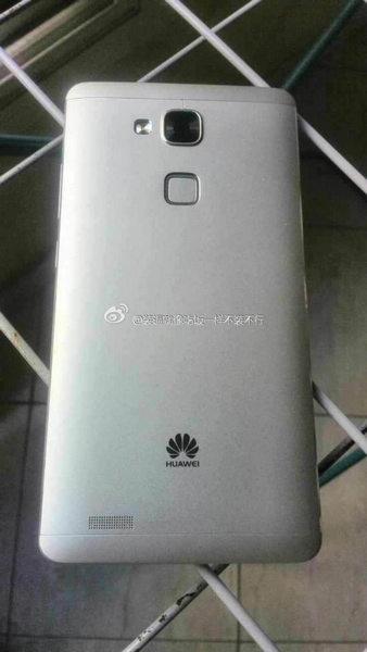 华为Mate 7真机曝光 超窄边框+指纹识别