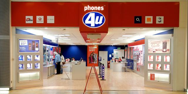 英国手机零售商Phones 4u或将关闭550家店