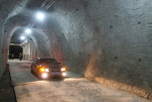 纪念新中国建设者央视探访816地下核工程洞体