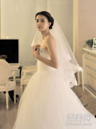 盘点高圆圆影视剧中婚纱造型