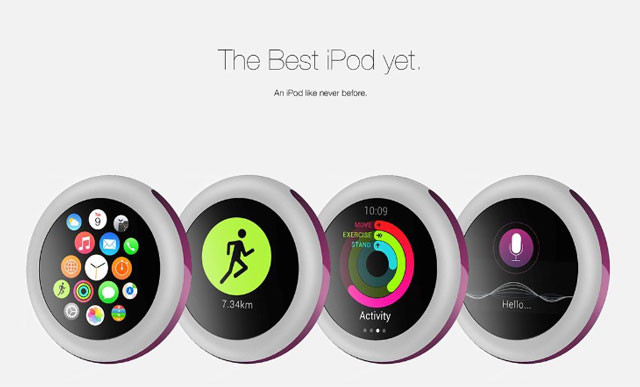 iPod Pro全新概念设计听歌无需戴耳机